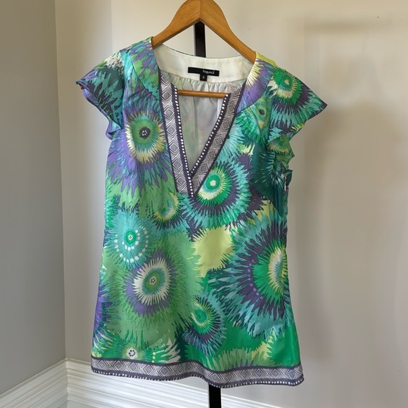 liquid Tops - Liquid women’s blouse size 2 silk
